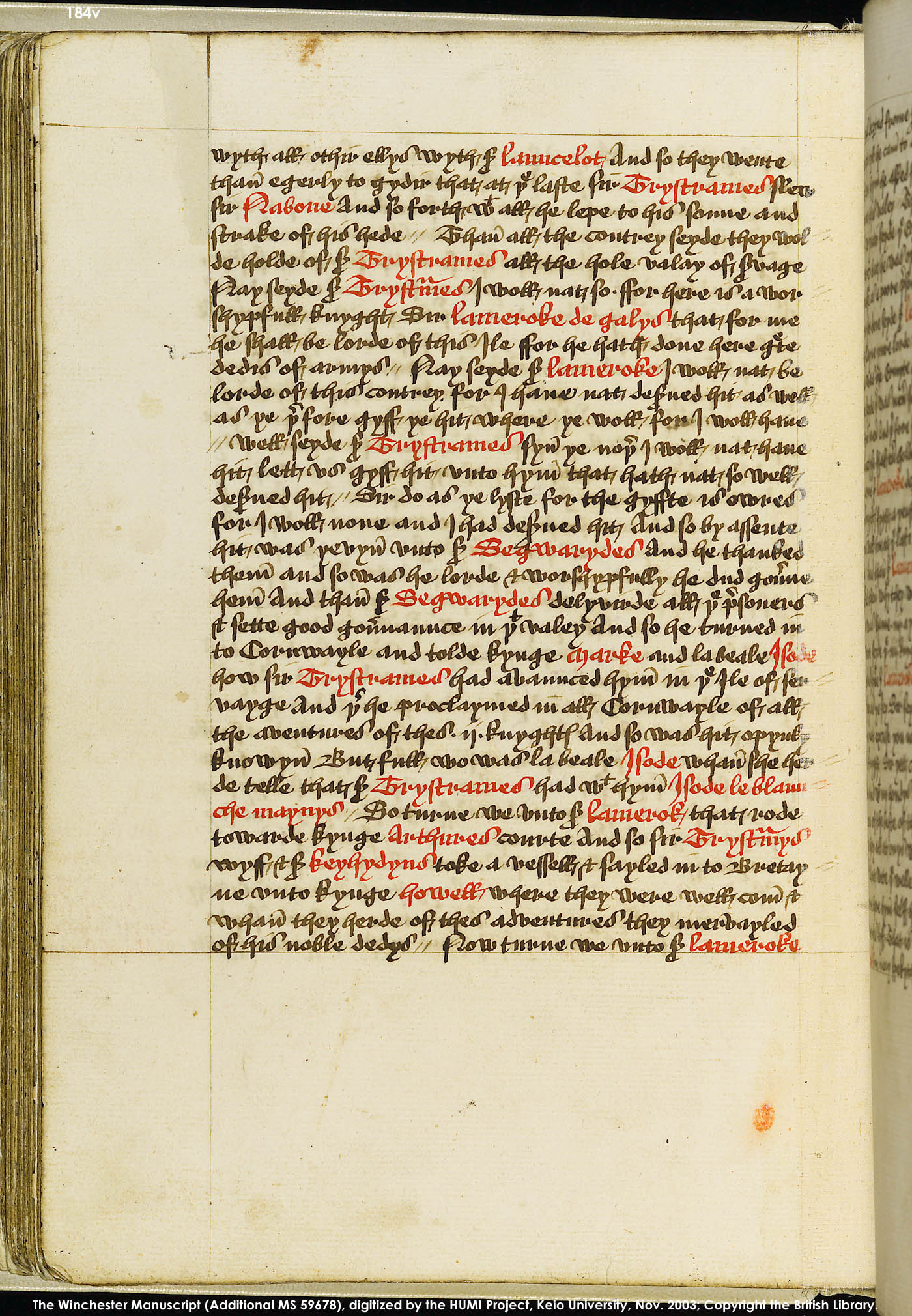 Folio 184v