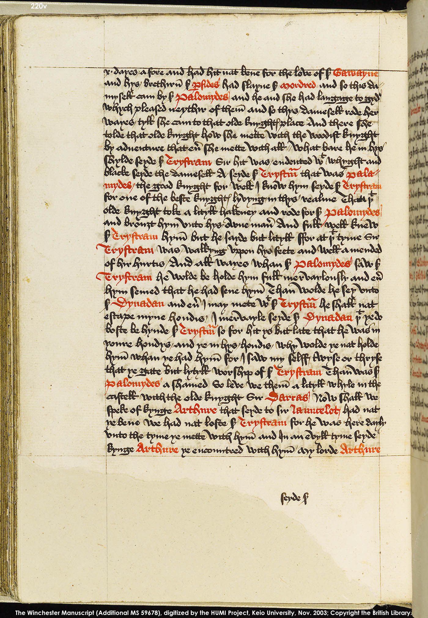 Folio 220v